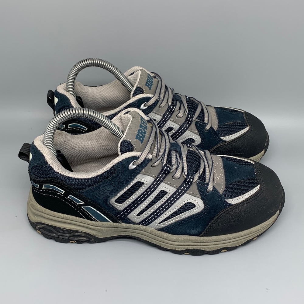 Brahma Steel Toe Blue‎ Work Shoes Men's Sz 7 Women's Sz 8.5 EU 39